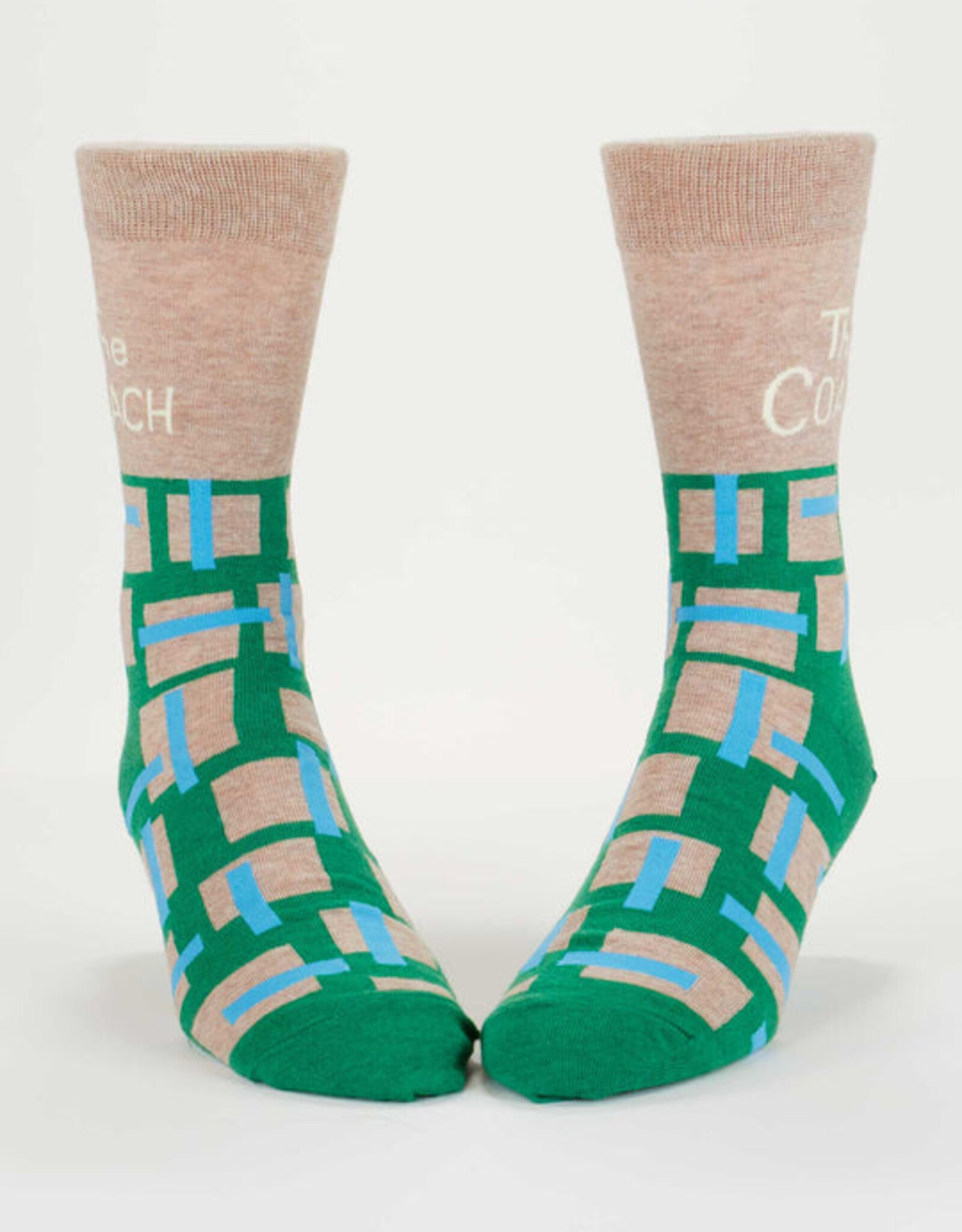 Blue Q Socks - Men's Crew: The Coach