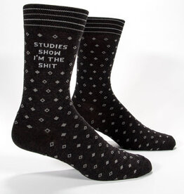 Blue Q Socks - Mens Crew: I'm the Shit