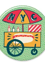 Badge Bomb Magnet - BB NYC  Hot Dog Cart