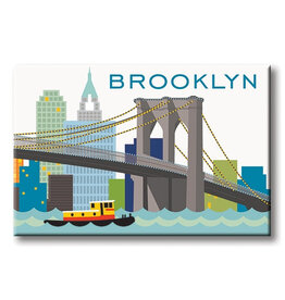 The Found Magnet Brooklyn Skyline
