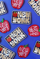 Badge Bomb Patch - New York Apple Shaped