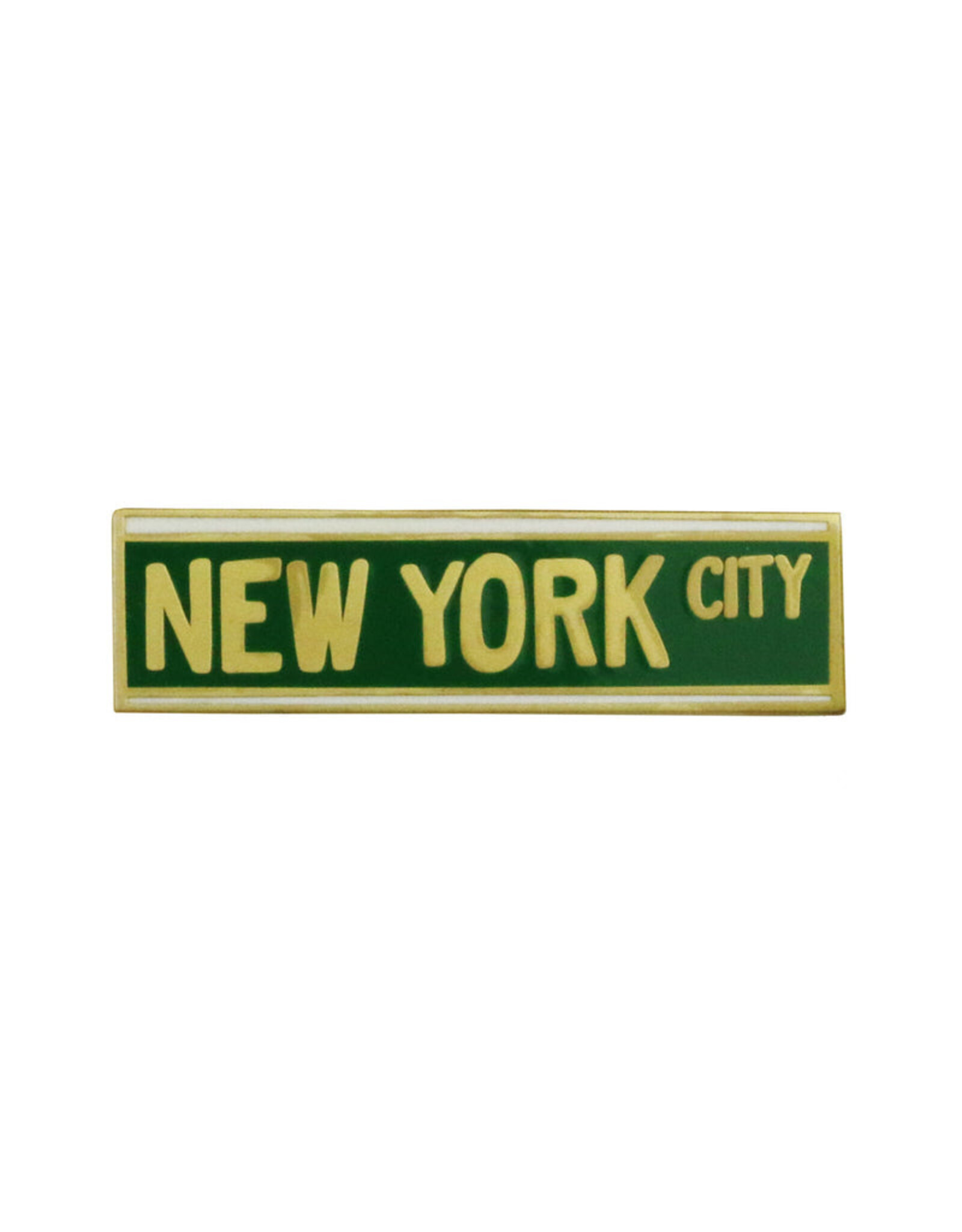 Badge Bomb Enamel Pin - New York Street Sign