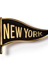 Badge Bomb Enamel Pin - New York Pennant