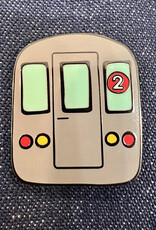 Emily Crotzer Enamel Pin - 2 Train