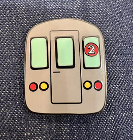 Emily Crotzer Enamel Pin - 2 Train