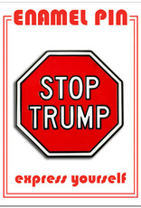 The Found Enamel Pin - Stop Trump