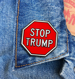 The Found Enamel Pin - Stop Trump