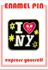 The Found Enamel Pin: I Heart NY