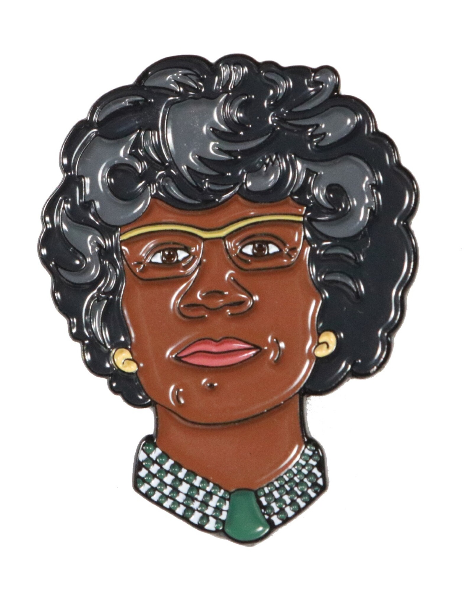 The Card Bureau Enamel Pin: Shirley Chisholm
