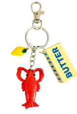Gunner & Lux Key or Bag Charm - Lobster and Butter