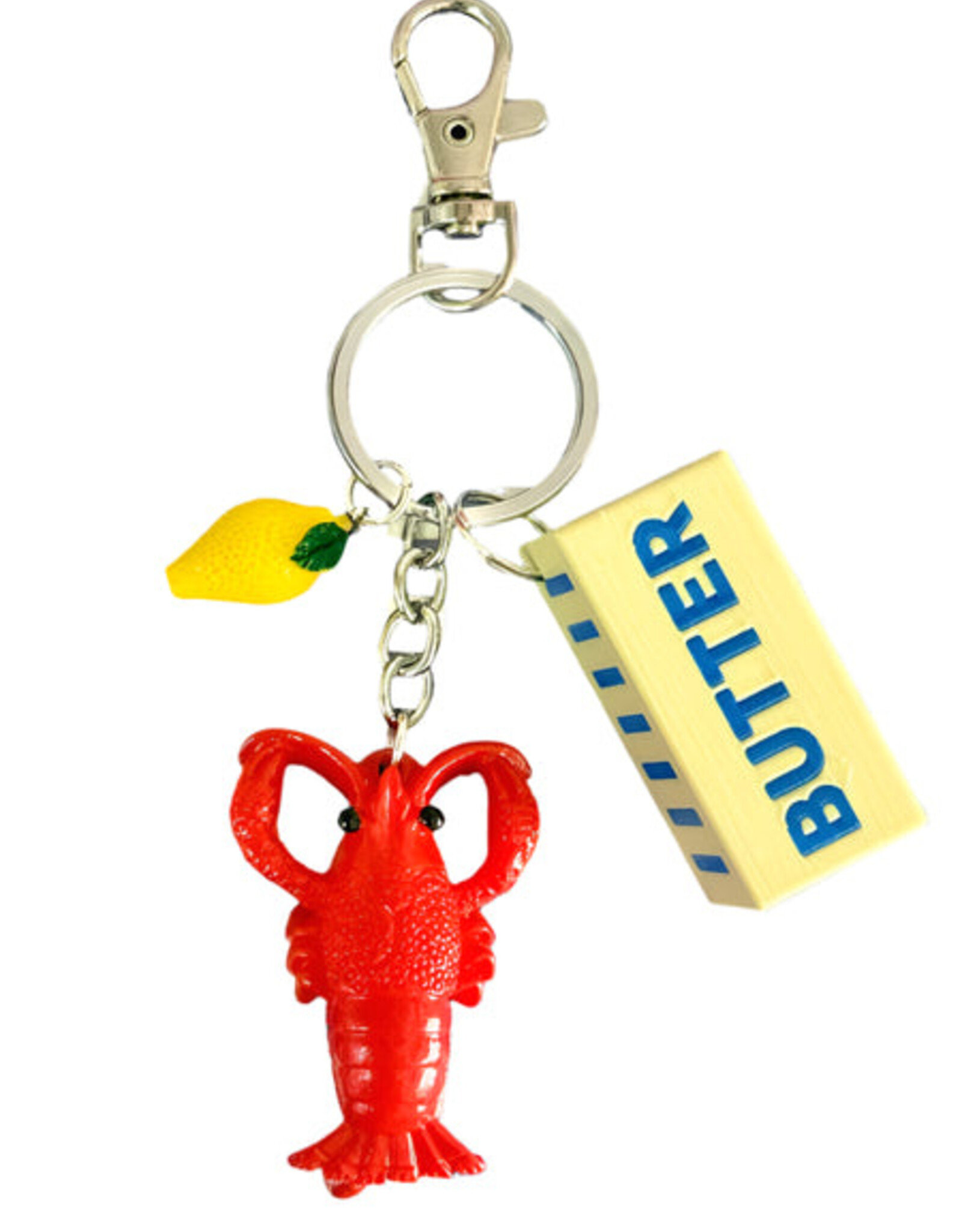 Gunner & Lux Key or Bag Charm - Lobster and Butter