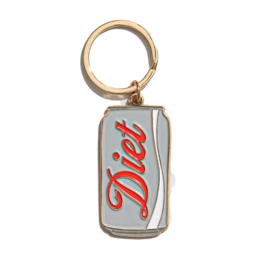 Brittany Paige Keychain - Enamel Diet Soda Can