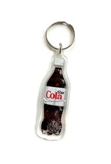 Drawn Goods Keychain - Diet Coke Liquid Glitter