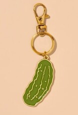 And Here We Are Keychain - Enamel: Pickle