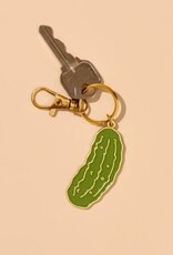 And Here We Are Keychain - Enamel: Pickle