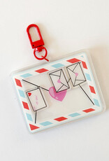 Calliope Pencil Factory Bag Charm Keychain - Envelope Shaker