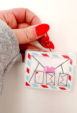 Calliope Pencil Factory Bag Charm Keychain - Envelope Shaker