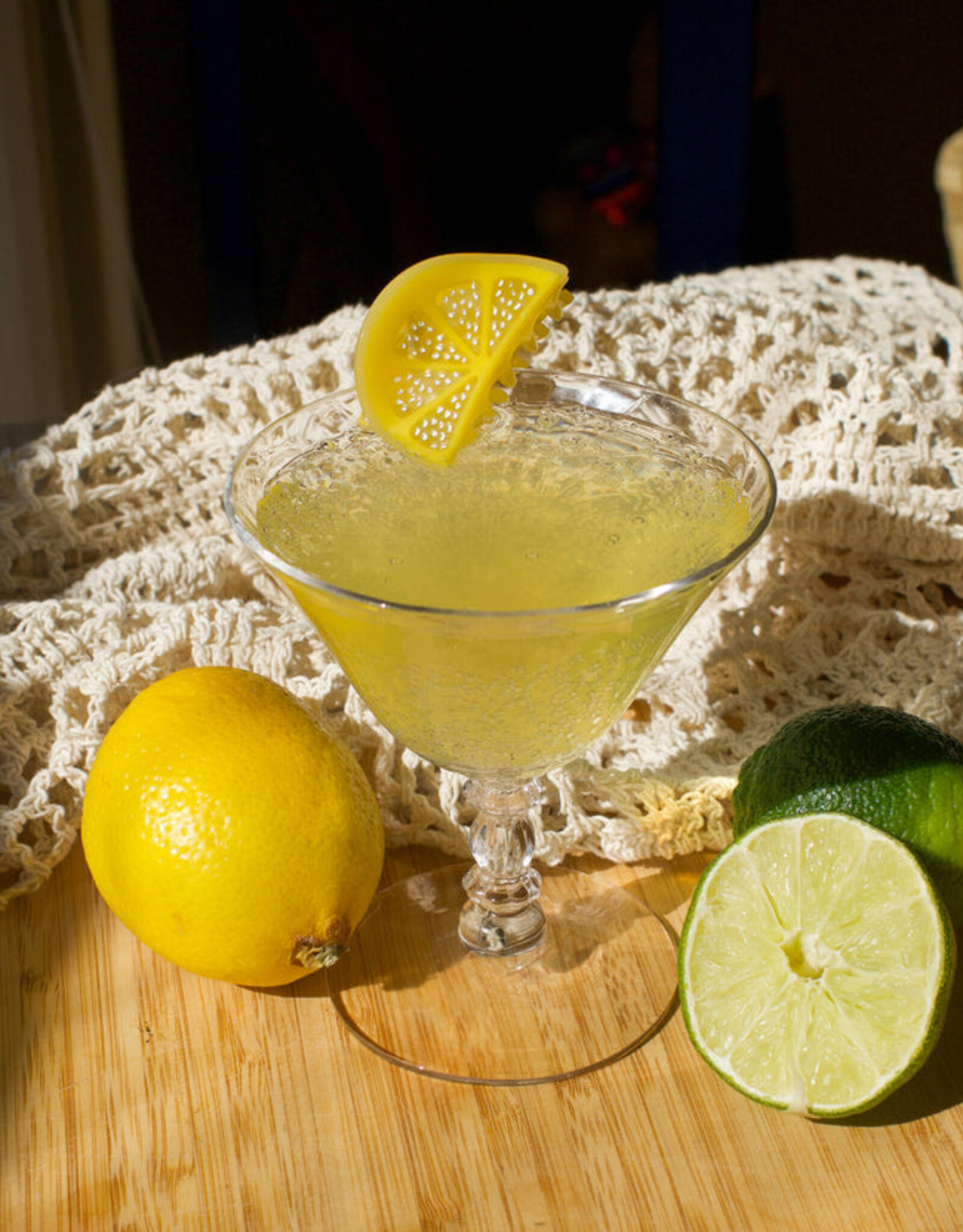 Jenny Lemons Hair Claw - Mini Lemon Slice