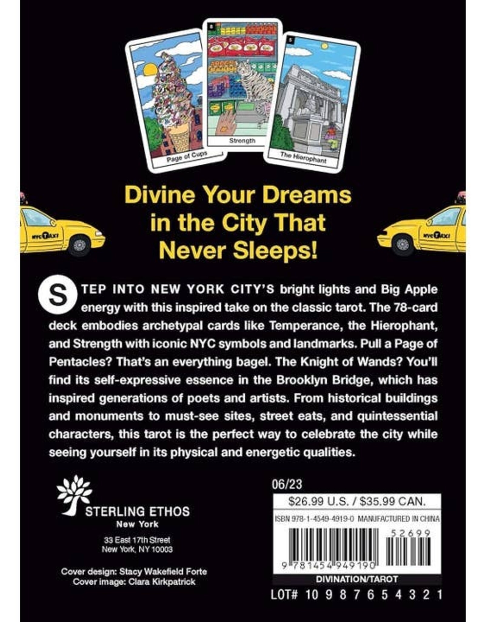 hachette Tarot Deck - NYC Big Apple Divination