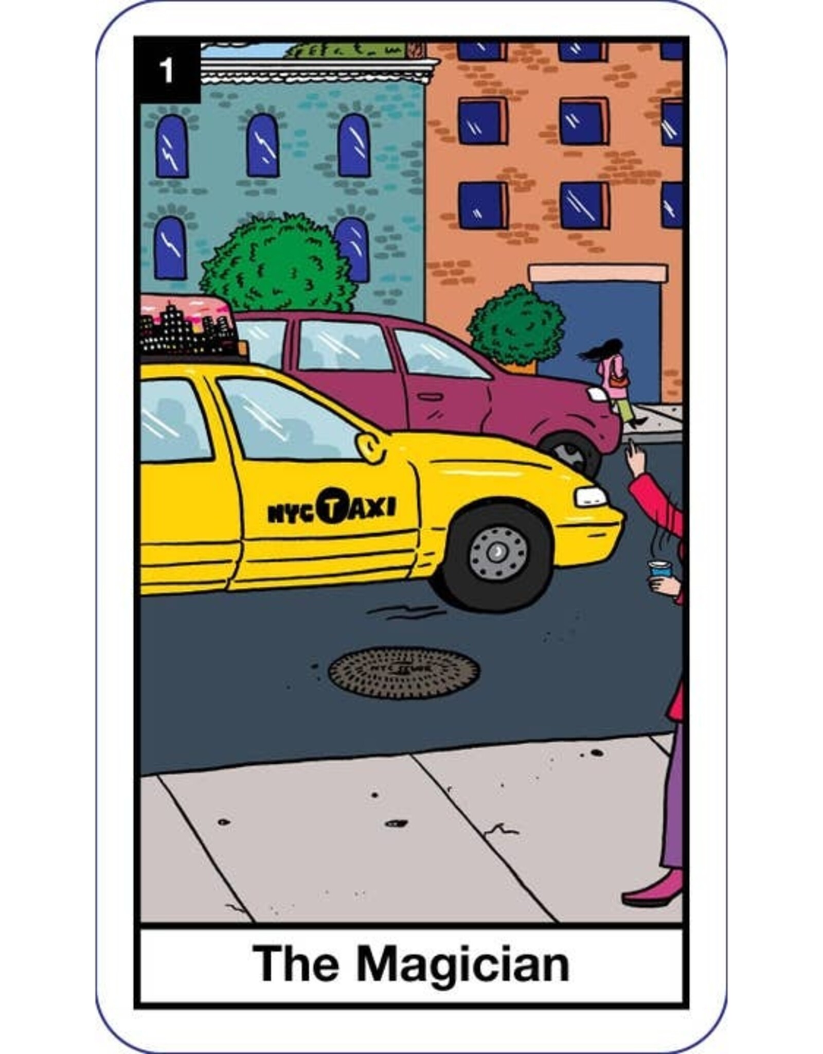 hachette Tarot Deck - NYC Big Apple Divination