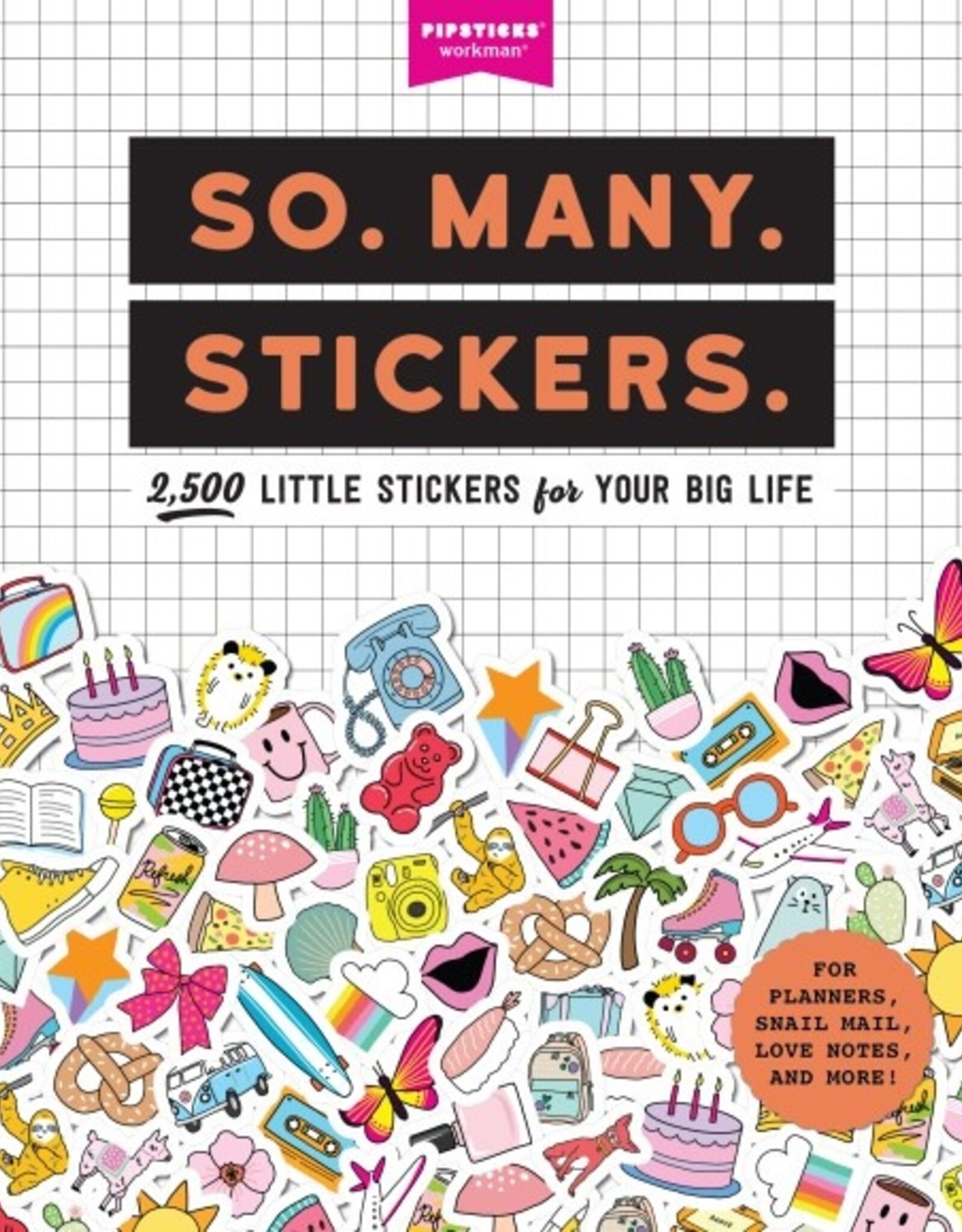 hachette Sticker Book - So Many Stickers