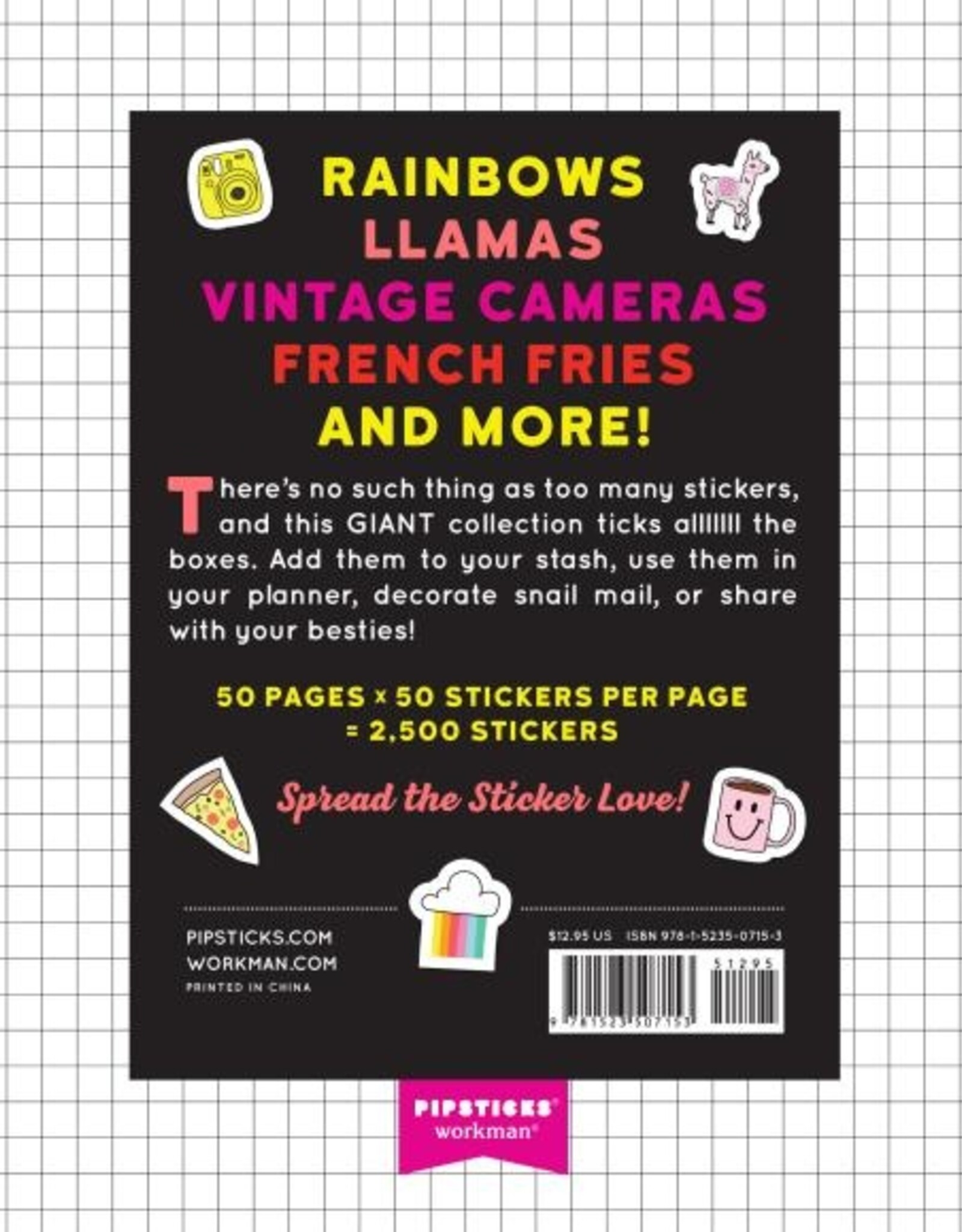 hachette Sticker Book - So Many Stickers