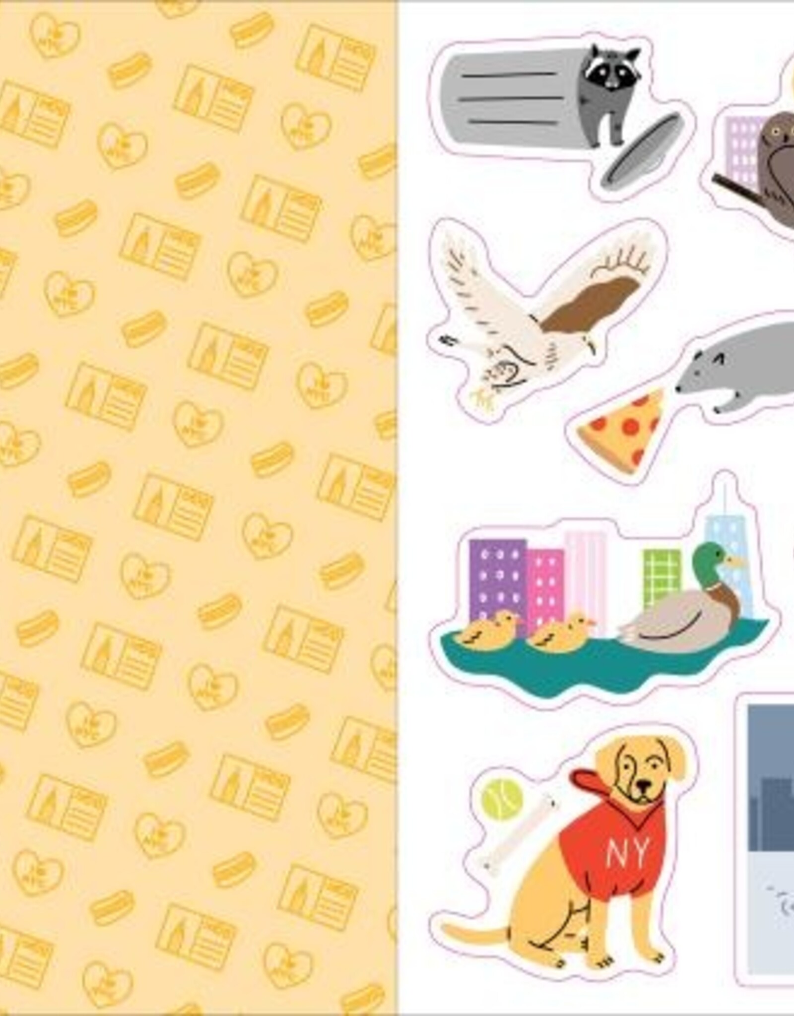 hachette Sticker Book - I Love New York City