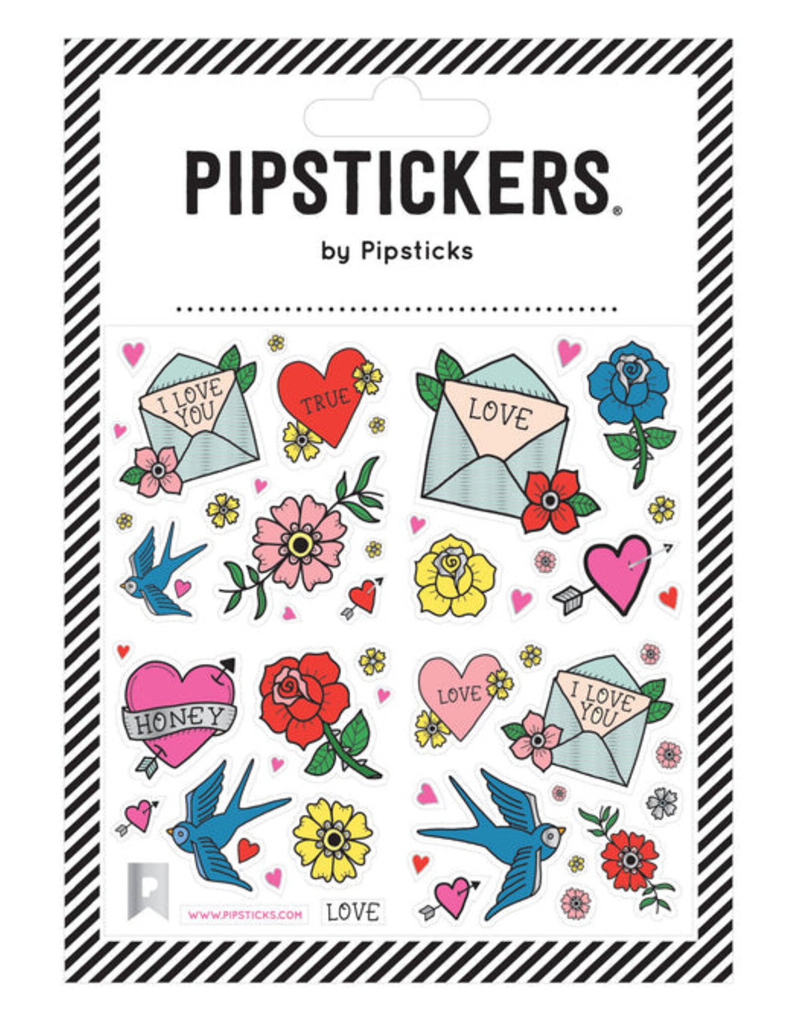 Pipsticks Sticker Sheet (Square) -