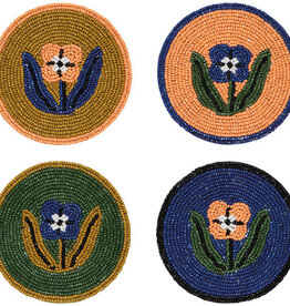 Danica + Now Designs Coaster - Set of 4: Beaded Teppi
