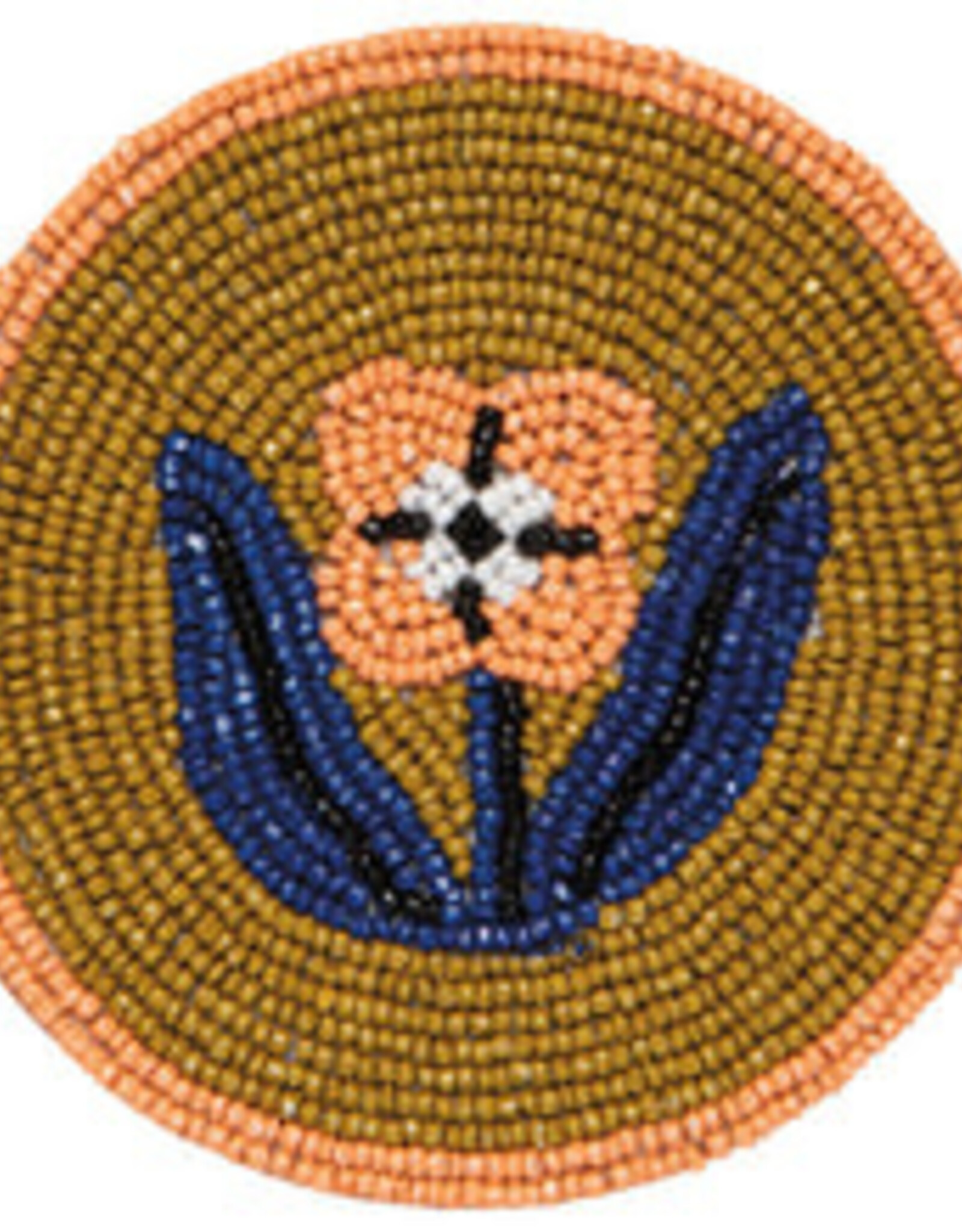 Danica + Now Designs Coaster - Set of 4: Beaded Teppi