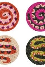 Danica + Now Designs Coaster - Set of 4: Beaded Gardenland