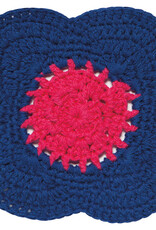 Danica + Now Designs Coasters - set of 4: Crochet Poppy