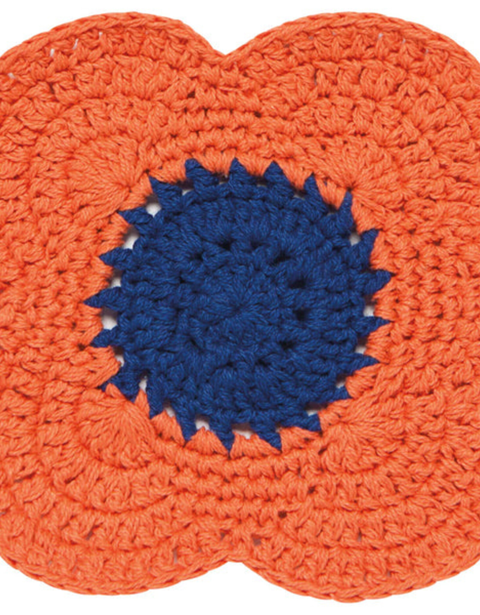Danica + Now Designs Coasters - set of 4: Crochet Poppy