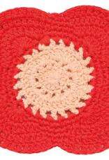 Danica + Now Designs Coasters - set of 4: Crochet Poppy