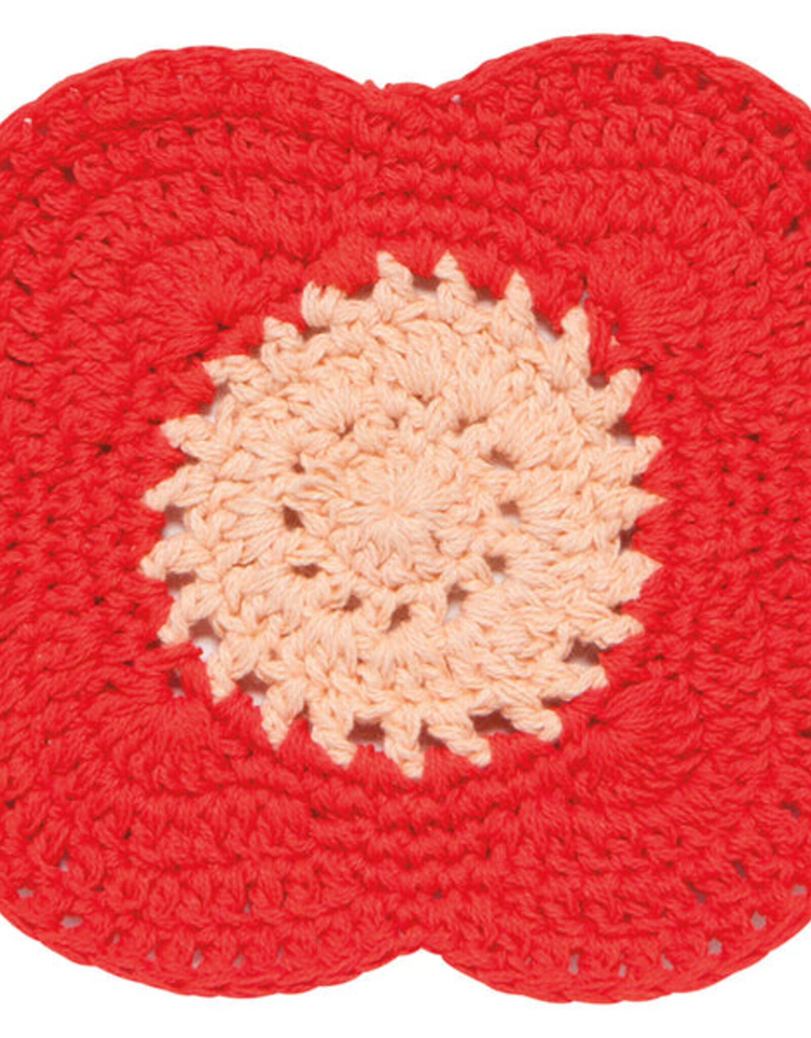 Danica + Now Designs Coasters - set of 4: Crochet Poppy