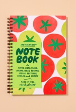 And Here We Are Notebook - Tomato Spiral