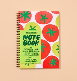 And Here We Are Notebook - Tomato Spiral