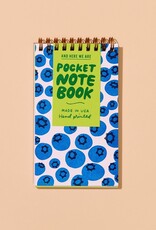 And Here We Are Notebook - Pocket sized: Blueberries