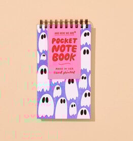 And Here We Are Notebook - Pocket Spiral Ghost