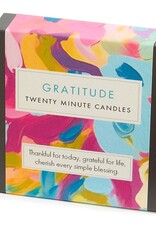Cotton & Grey Beeswax Candle Kit - 12x 20 Minute: Gratitude