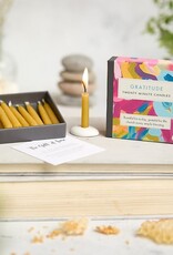 Cotton & Grey Beeswax Candle Kit - 12x 20 Minute: Gratitude