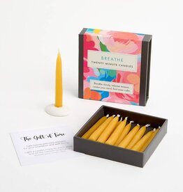 Cotton & Grey Beeswax Candle Kit - 12x 20 Minute: Breathe