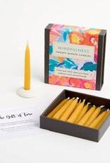 Cotton & Grey Beeswax Candle Kit - 12x 20 Minute: Mindfulness