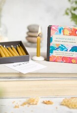 Cotton & Grey Beeswax Candle Kit - 12x 20 Minute: Mindfulness
