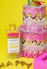 Chez Gagné Glass Bottle Matches: Make A Wish