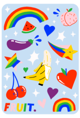 Hot Dang Press Iron On Art - Sheet: Feeling Fruity