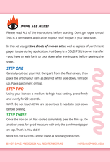 Hot Dang Press Iron On Art - Double: Parisian Breakfast Buddies