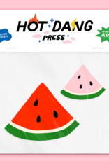 Hot Dang Press Iron On Art - Double: Watermelon Buddies
