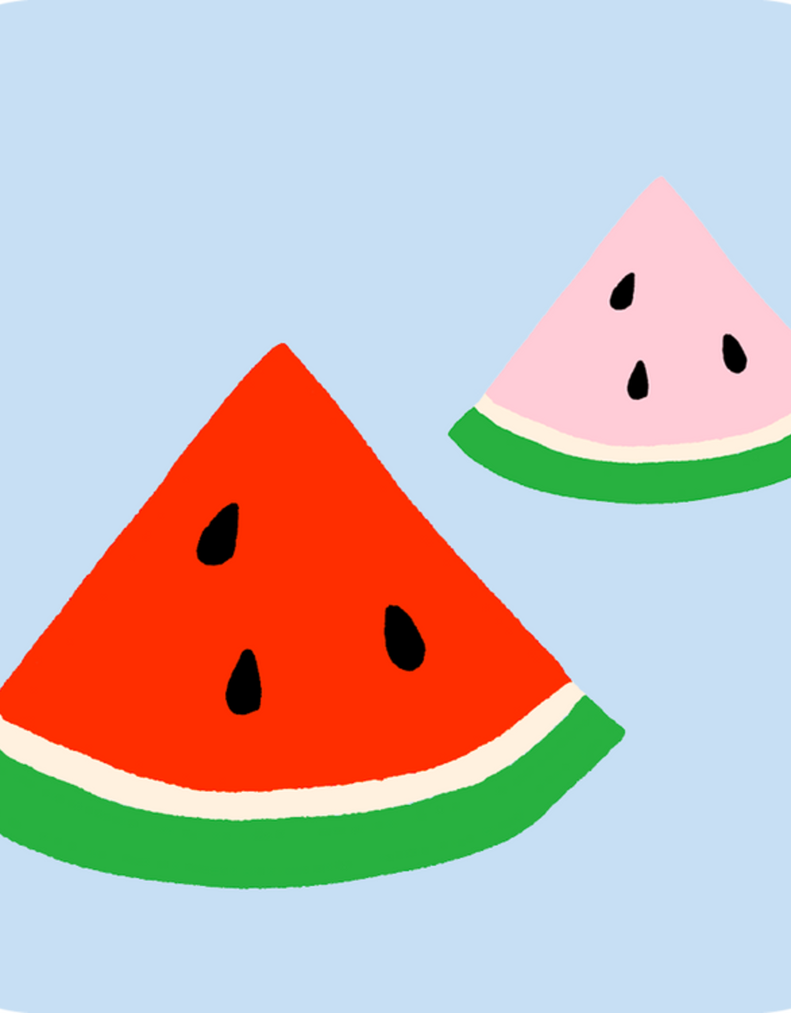Hot Dang Press Iron On Art - Double: Watermelon Buddies