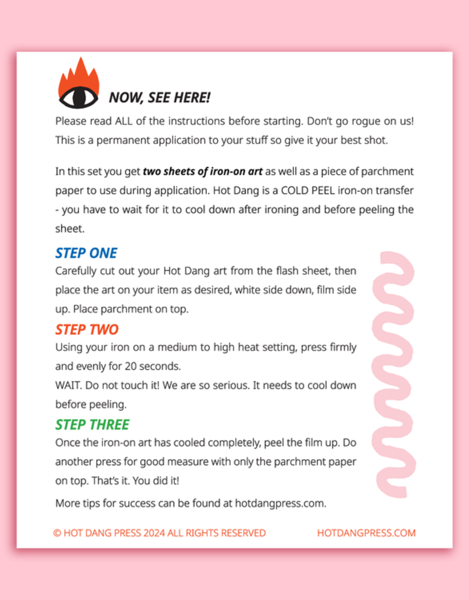 Hot Dang Press Iron On Art - Double: Watermelon Buddies